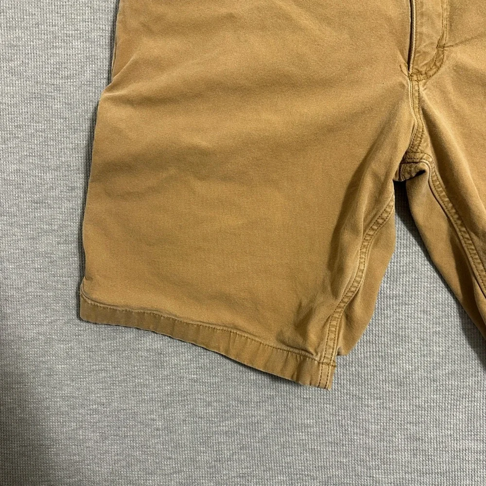 Carhartt Relaxed Fit‎ Rugged Flex Canvas Utility Work Shorts Tan Mens Size 38x10
